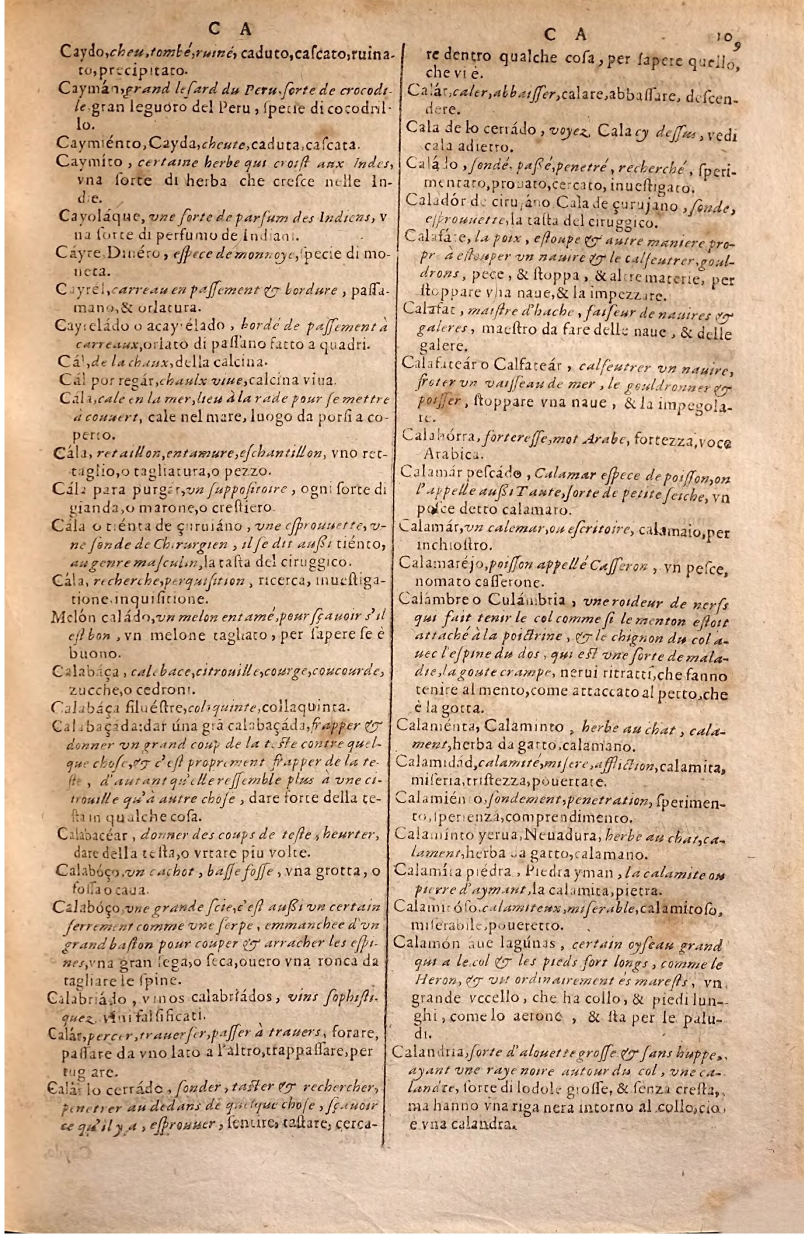1627 - Jacques Crespin - Trésor des trois langues - Regensburg