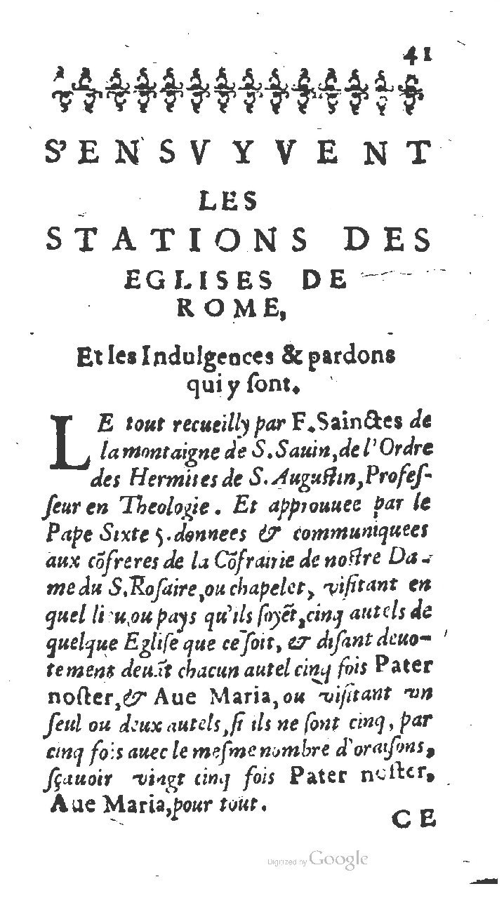1615 - Jean Bogart - Trésor des indulgences du saint Rosaire - UGent