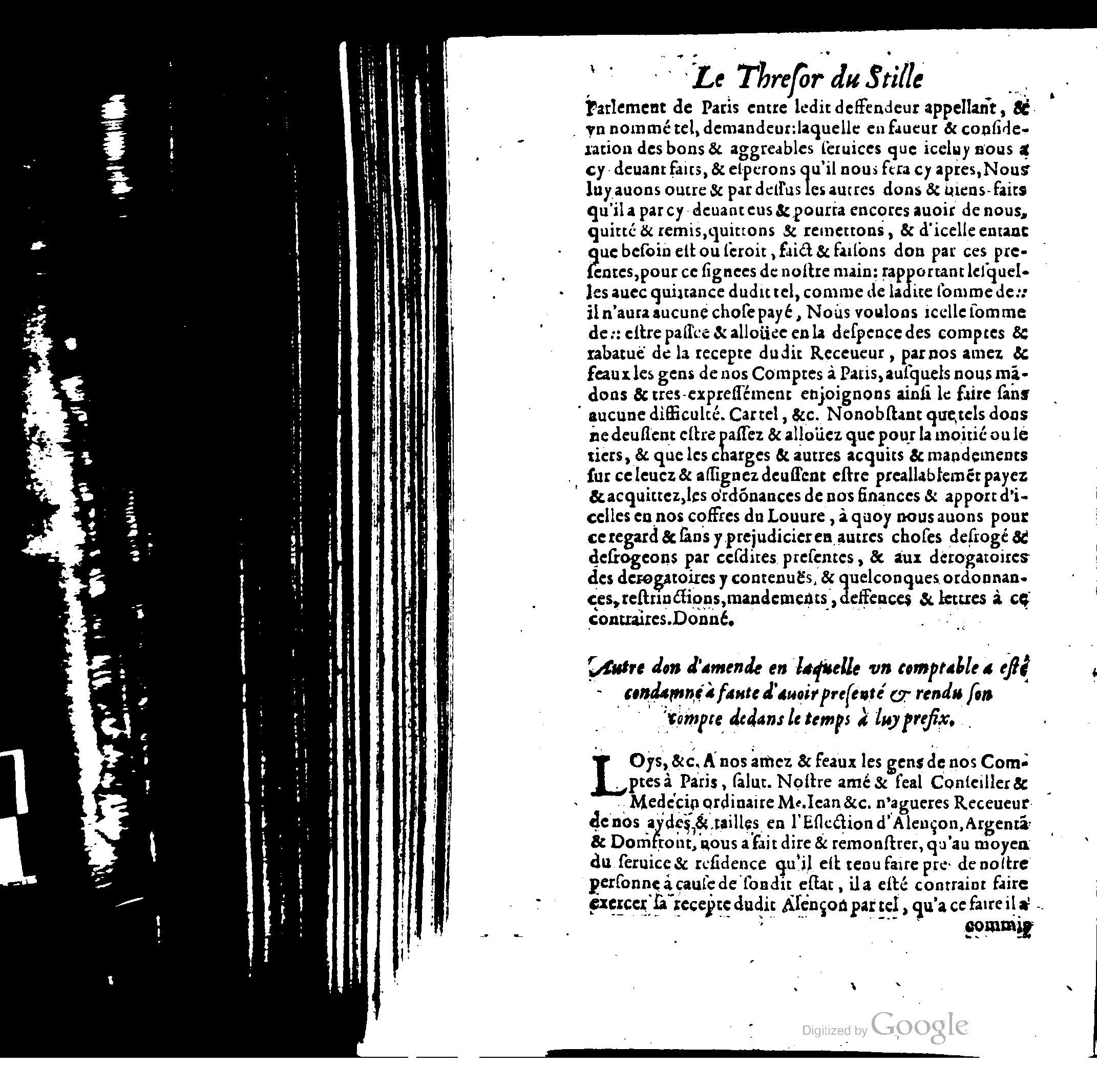 1614 - Jean Richer - Trésor du nouveau style et protocole de la chancellerie de France - BSB Munich