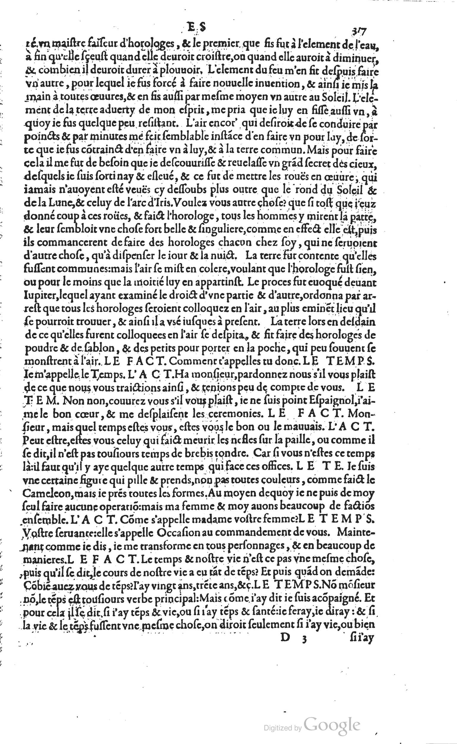 1585 - Barthélemy Honorat - Bibliothèques françaises - BSB Munich