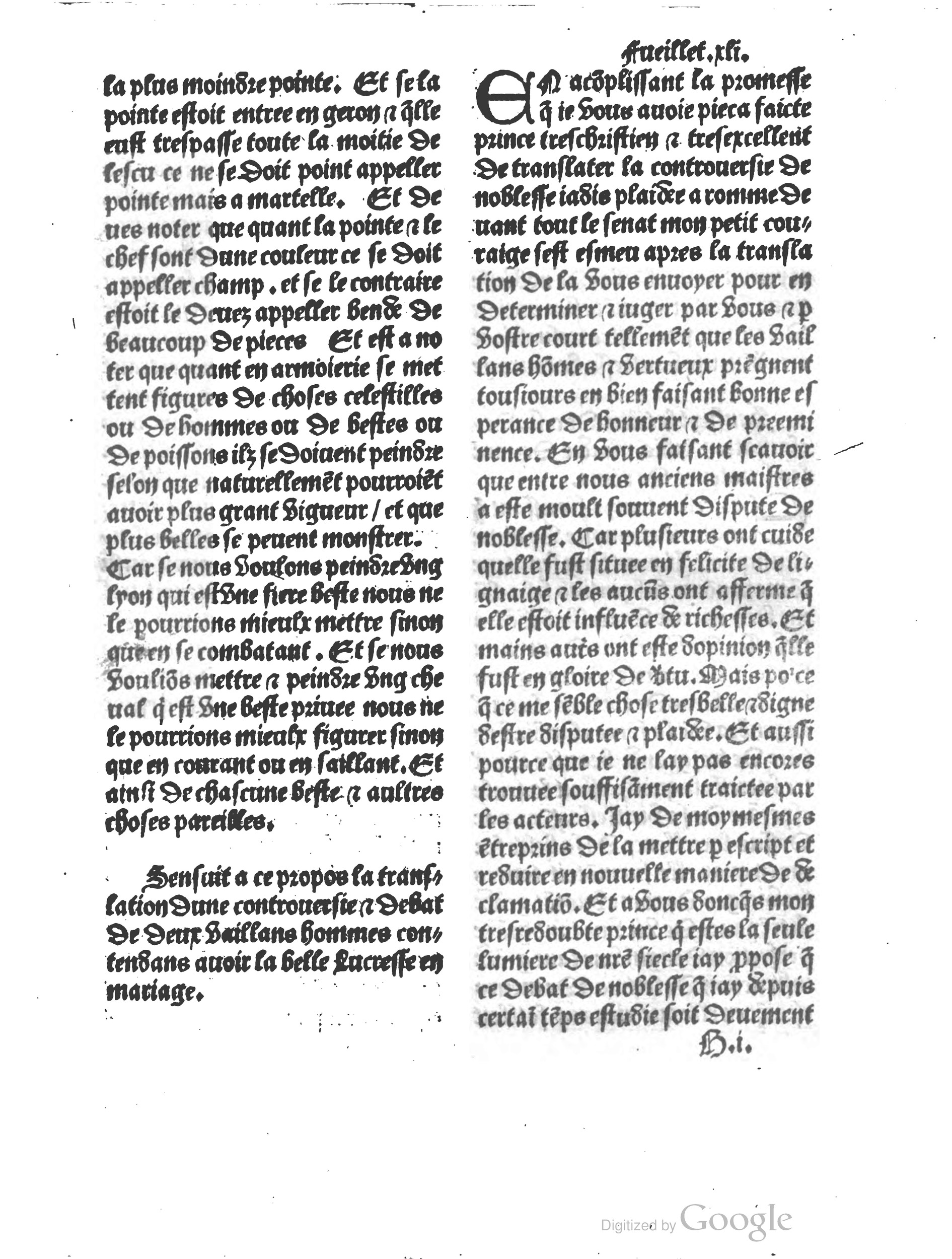 1497c. - Antoine Vérard - Trésor de noblesse - BM Lyon