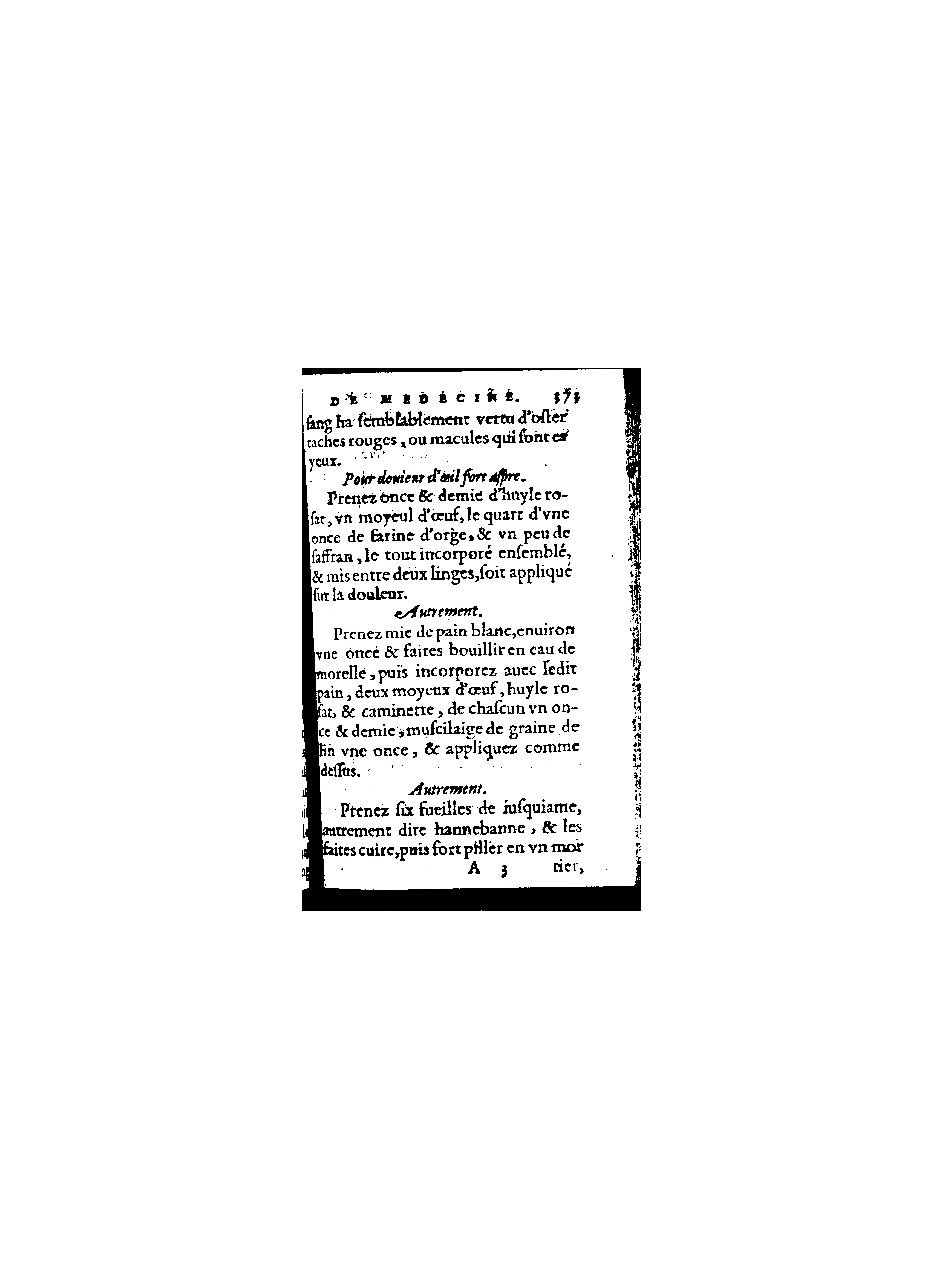 1578 - Benoît Rigaud - Trésor de médecine tant théorique que pratique - BnF