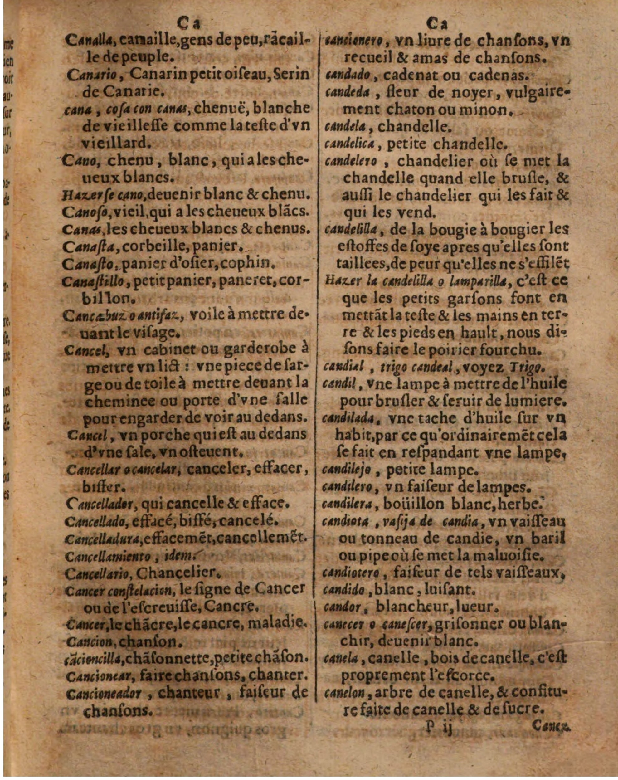 1625 - Hubert Antoine - Trésor des deux langues espagnole et française - Augsbourg