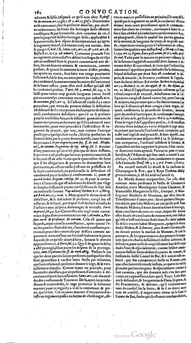 1629 - Veuve Nicolas Buon - Trésor du droit français (29620 T. 1) - BM Lyon
