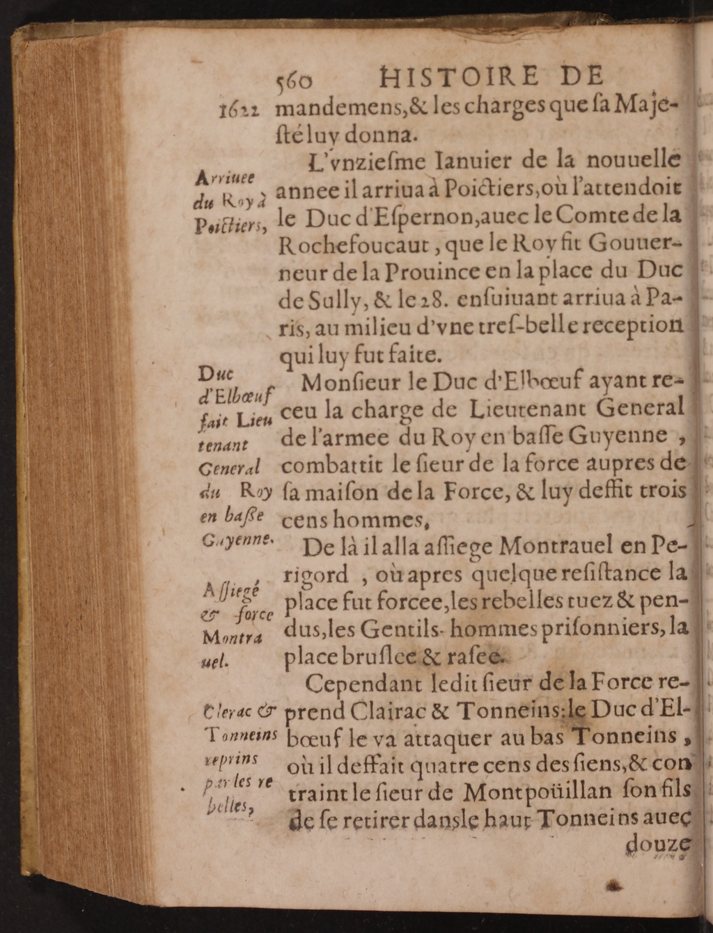 1626 - Joseph Bouillerot - Trésor de l’histoire générale de notre temps - BnF Arsenal