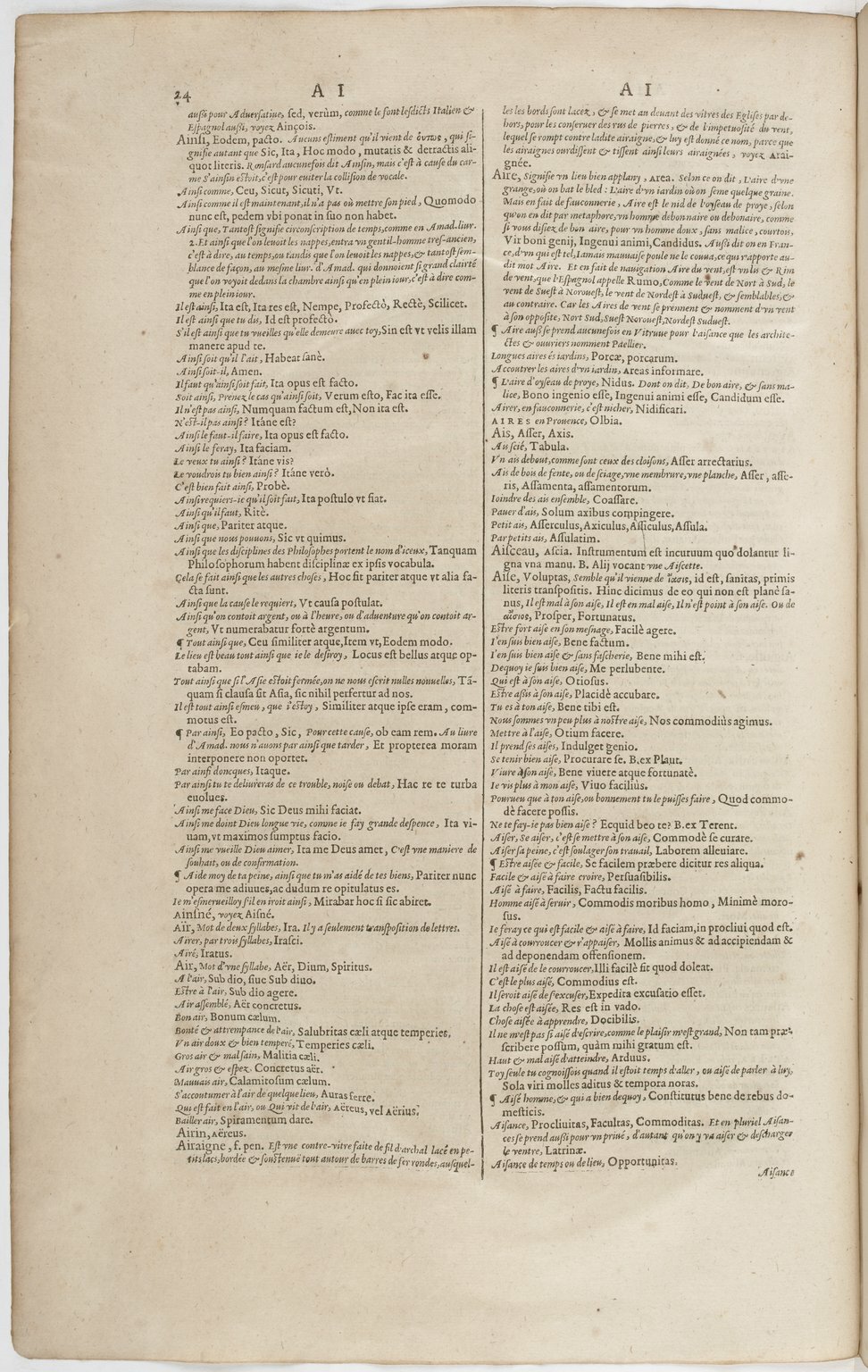 1606 - David Douceur - Trésor de la langue française - BnF