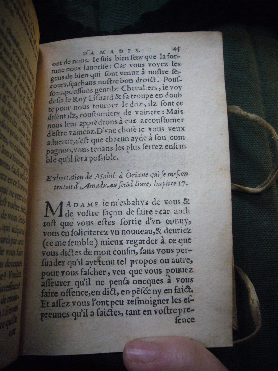 1567 - Jean Pygot - Trésor des Amadis - BnF Arsenal