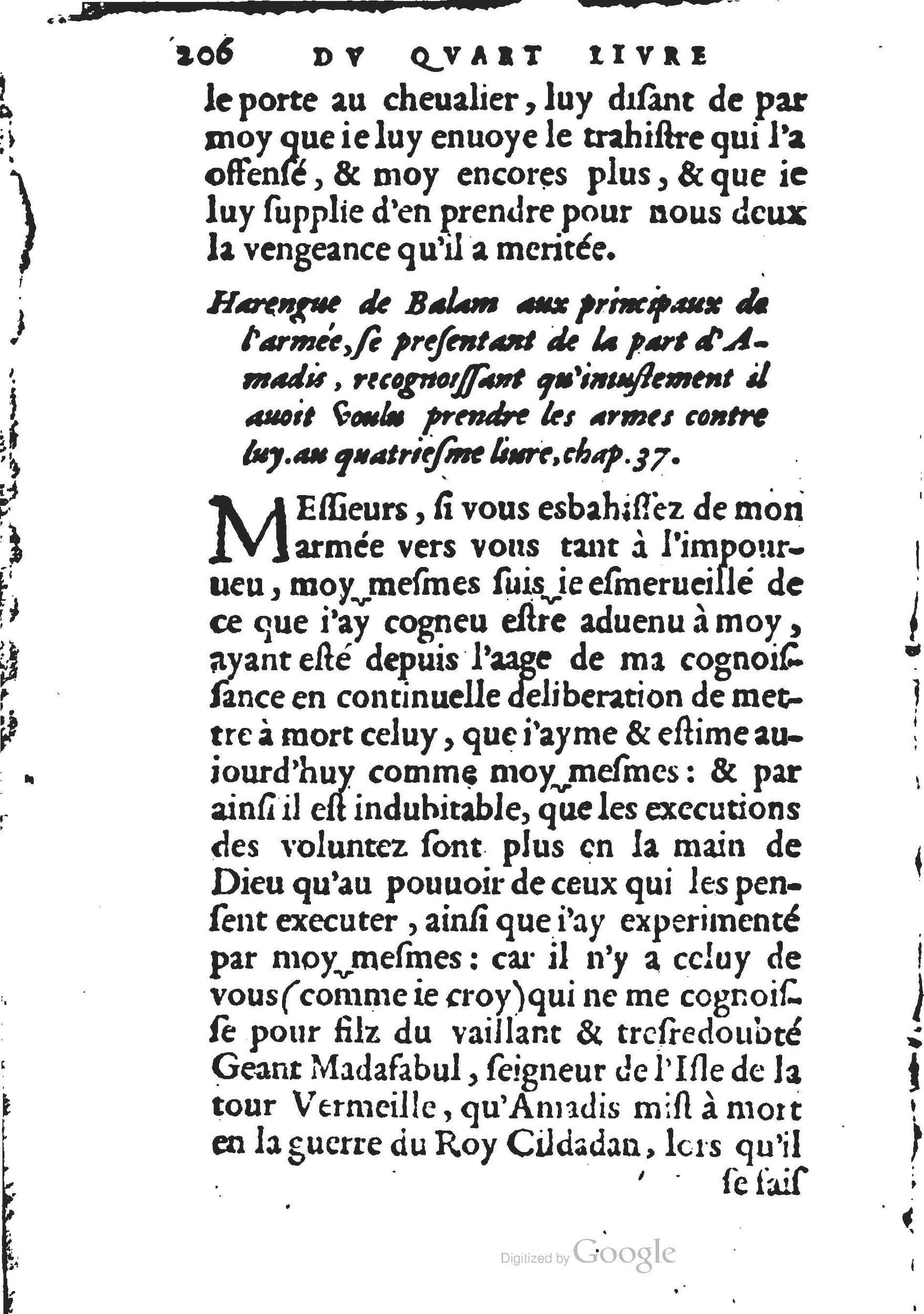 1560 - Jean d’Ogerolles et Gabriel Cotier Lyon - Trésor des Amadis - BSB Munich
