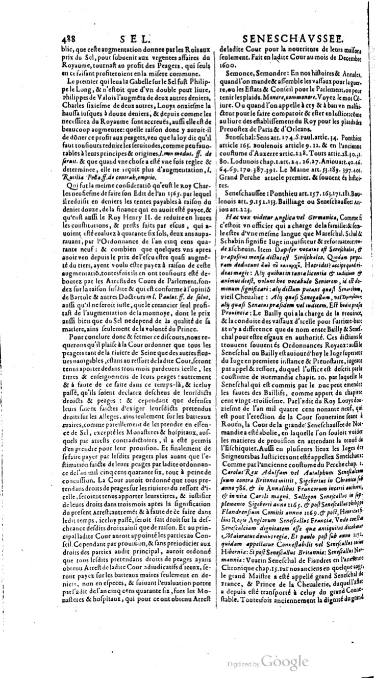1629 - Veuve Nicolas Buon - Trésor du droit français (21754 T. 3) - BM Lyon