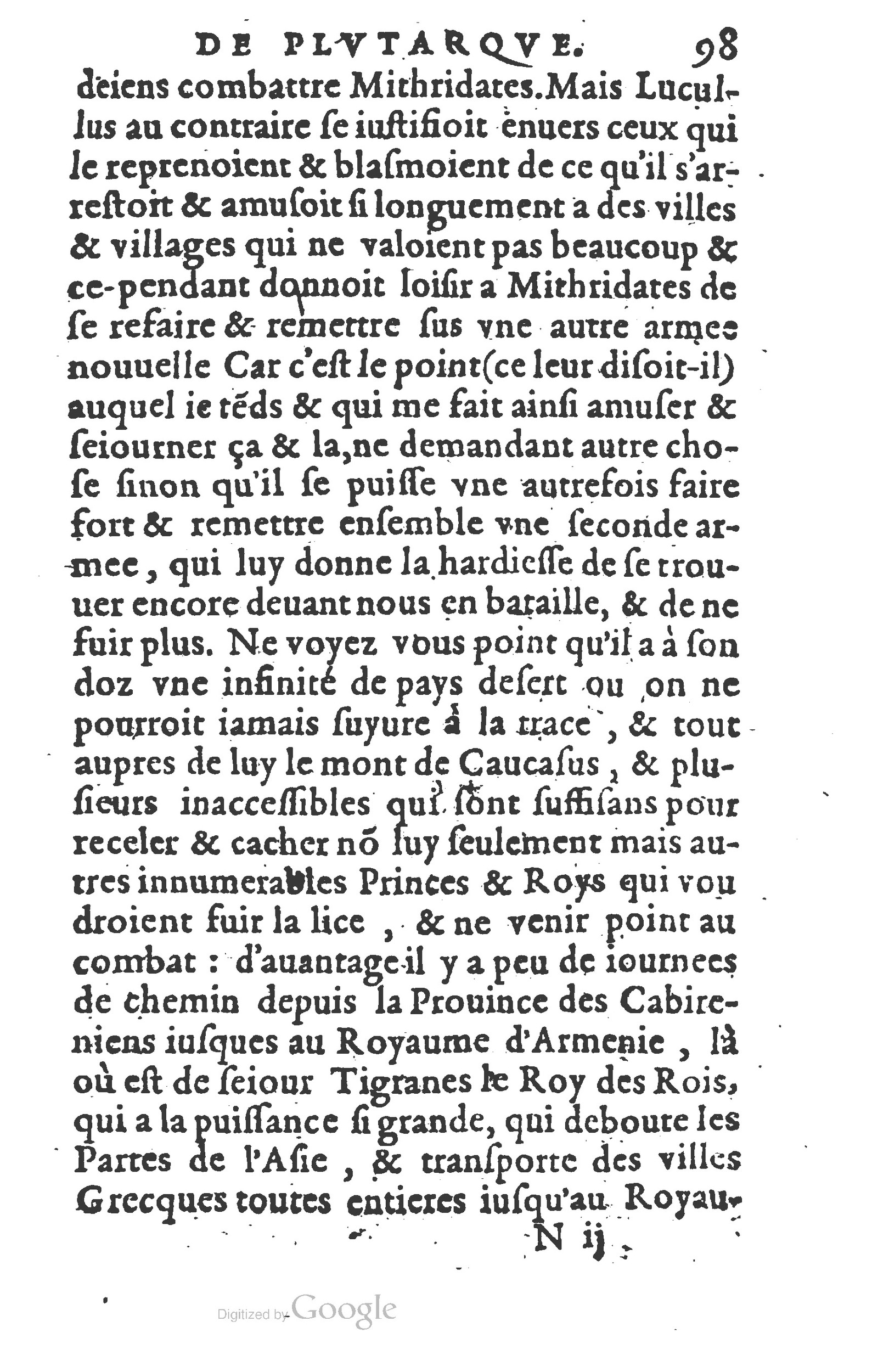 1577 - Claude Micard - Trésor des vies de Plutarque - BSB Munich