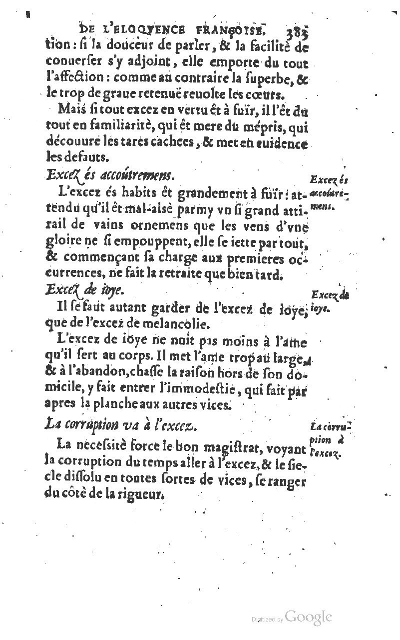 1610 - Louis Coste - Trésor de l’éloquence française (Seconde partie) - BM Lyon