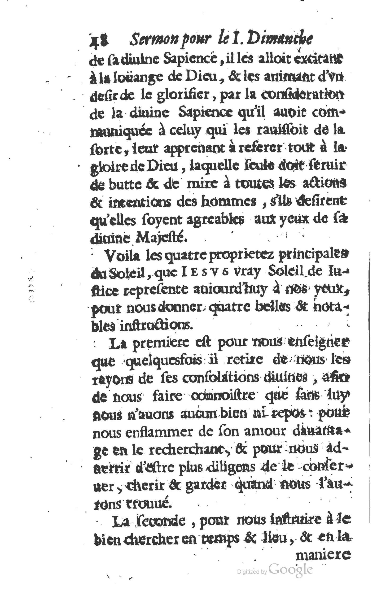 1629 - Manassés de Préaulx - Sermons ou Trésors de la piété chrétienne - BM Lyon