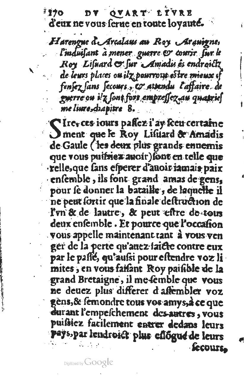 1567 - Jean Pygot - Trésor des Amadis - BM Lyon