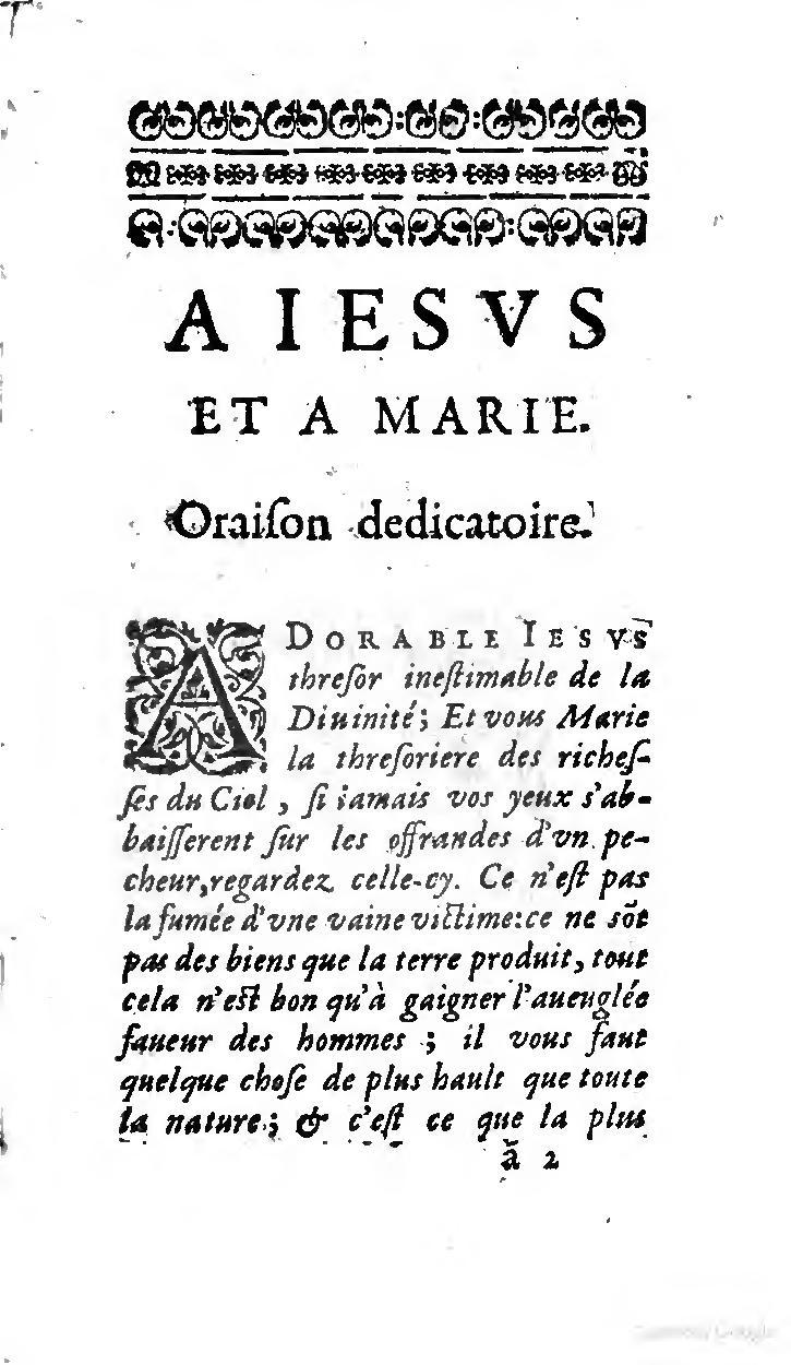1646 - Jean Piot - Trésor inestimable de Saint-Joseph - BNC Rome