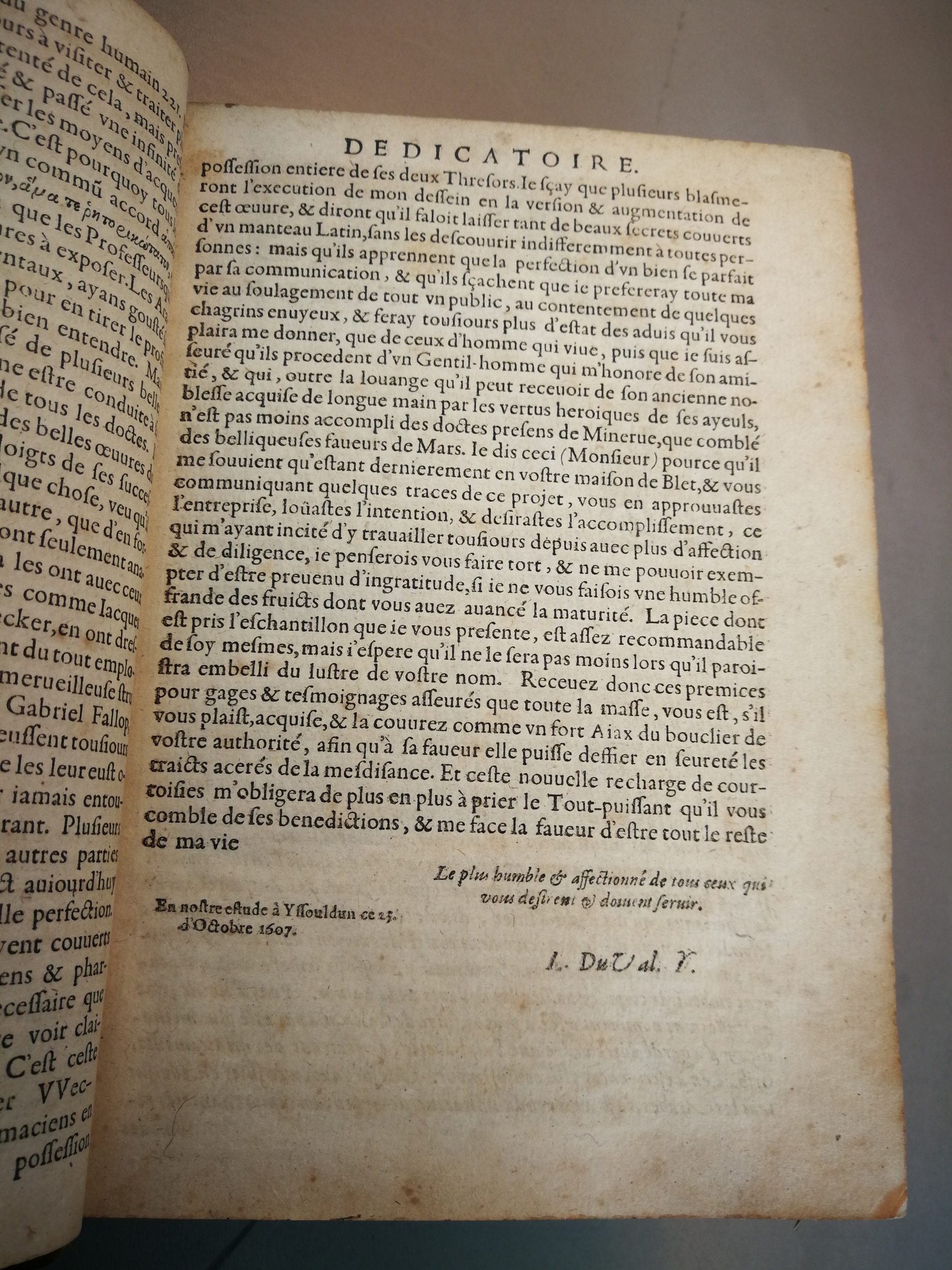 1609 - Étienne Gamonet - Grand dispensaire ou Trésor général et particulier des préservatifs - BM Marseille