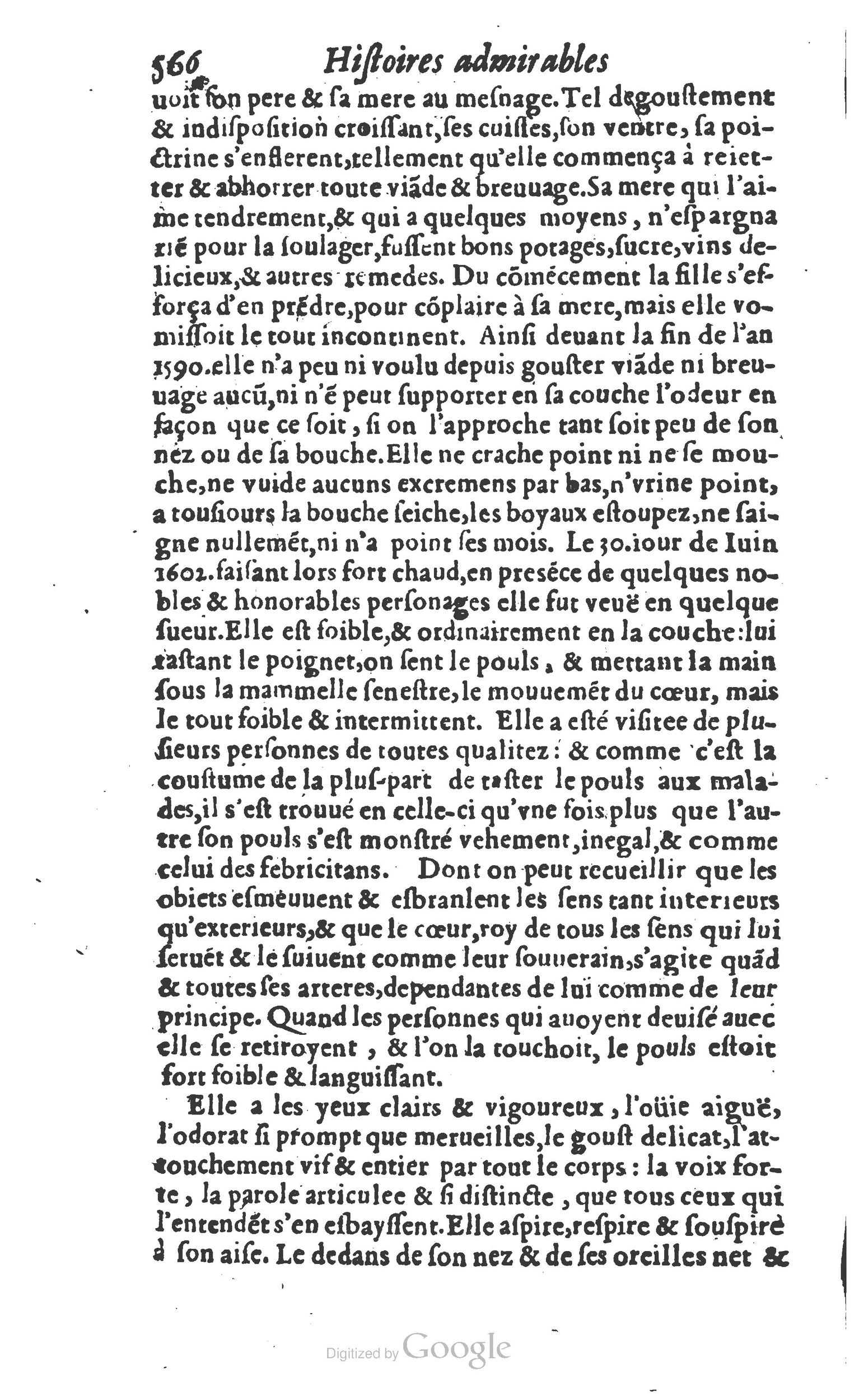 1610 - Paul Marceau - Trésor d’histoires admirables et mémorables - Princeton