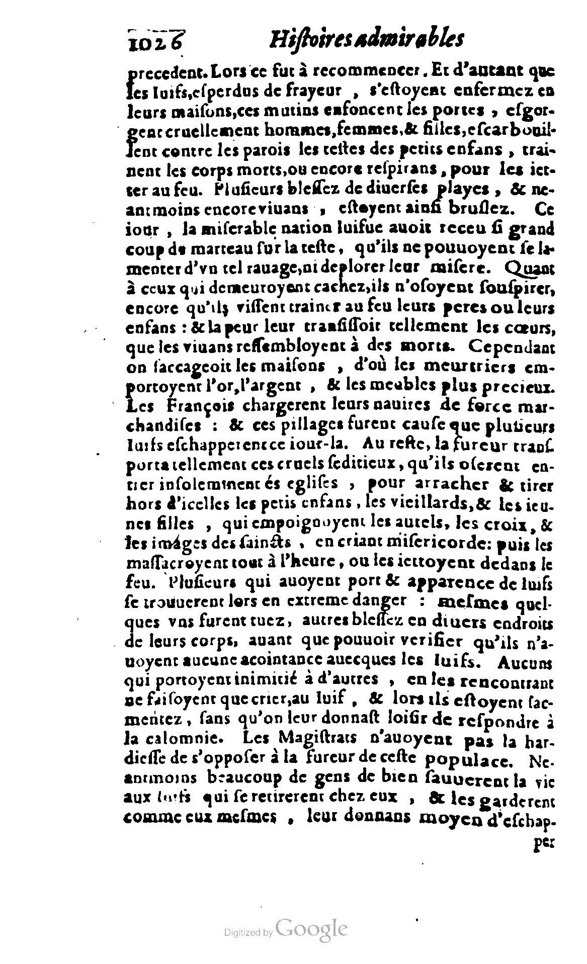 1620 - Samuel Crespin - Trésor d’histoires admirables et mémorables - BCU Lausanne
