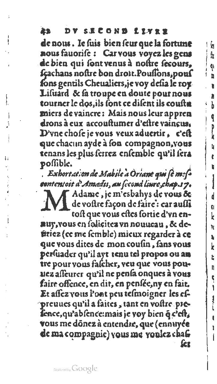 1572 - Jan van Waesberghe - Trésor des Amadis - BNC Rome