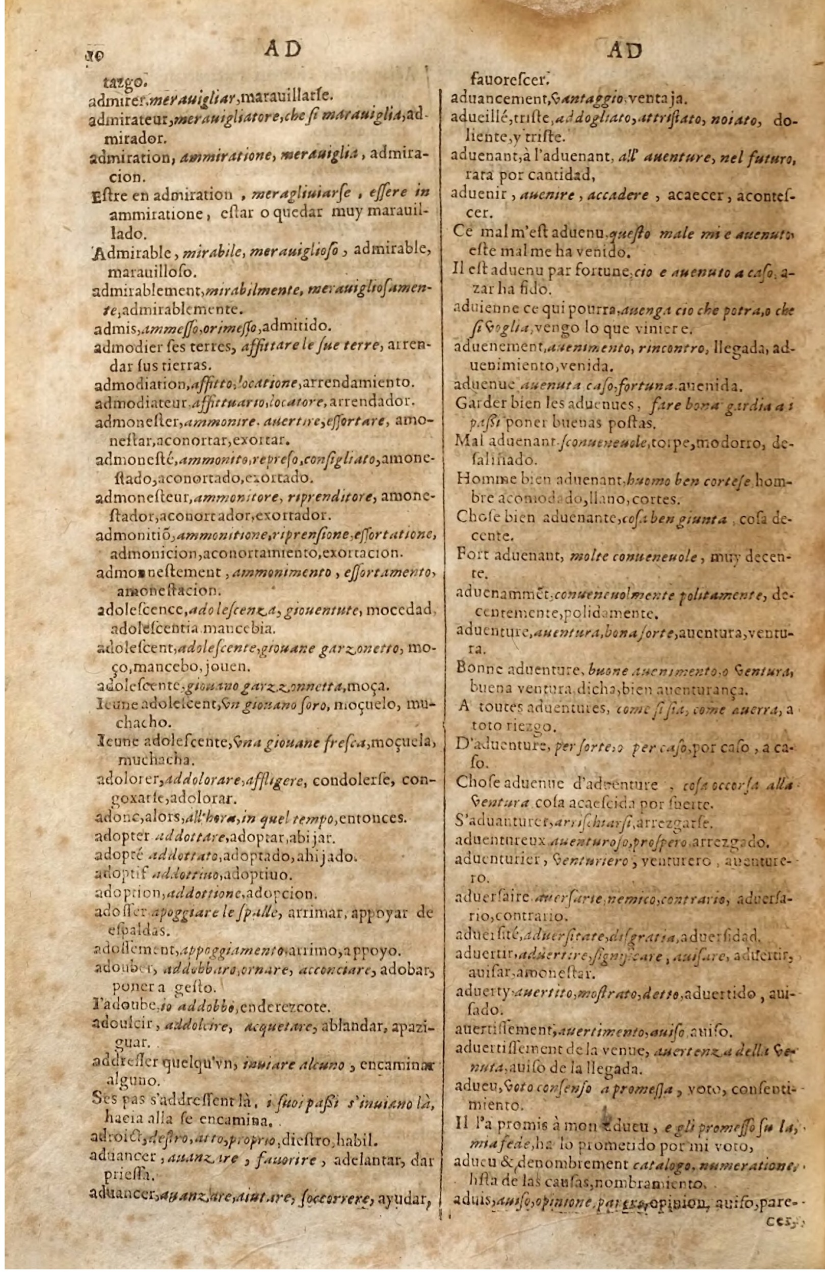 1627 - Jacques Crespin - Trésor des trois langues (Seconde partie) - Regensburg