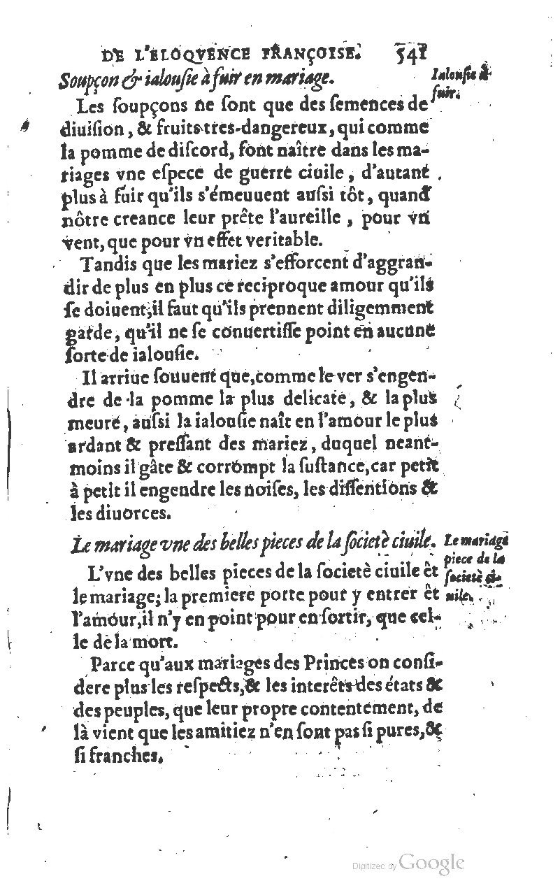 1610 - Louis Coste - Trésor de l’éloquence française (Seconde partie) - BM Lyon