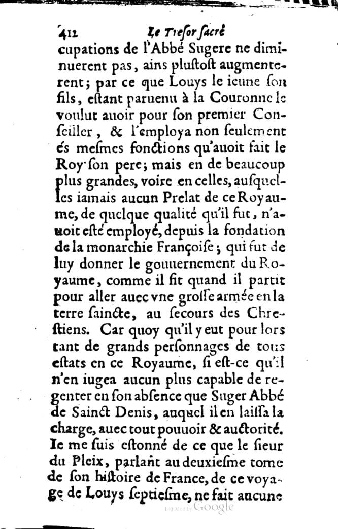 1636 - Jean Billaine - Trésor sacré ou inventaire des saintes reliques - British Library