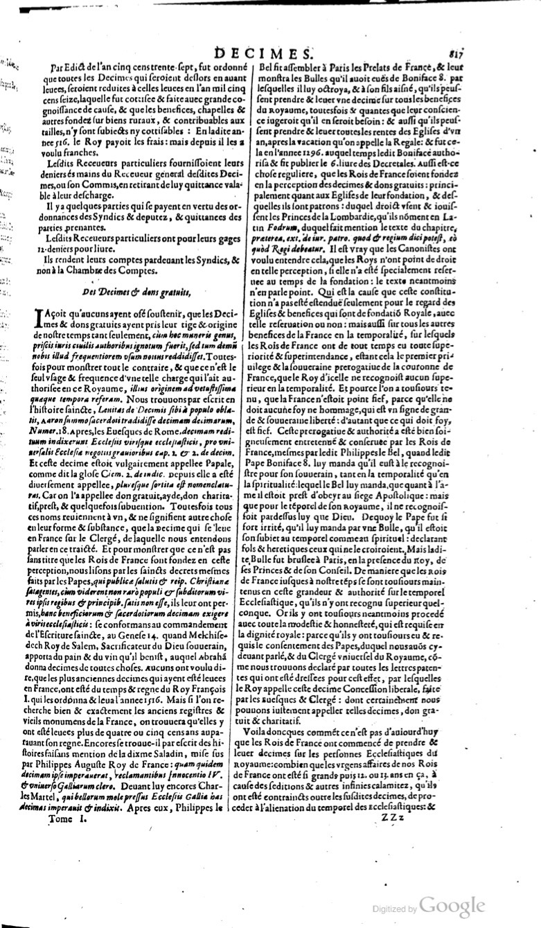 1629 - Veuve Nicolas Buon - Trésor du droit français (29620 T. 1) - BM Lyon