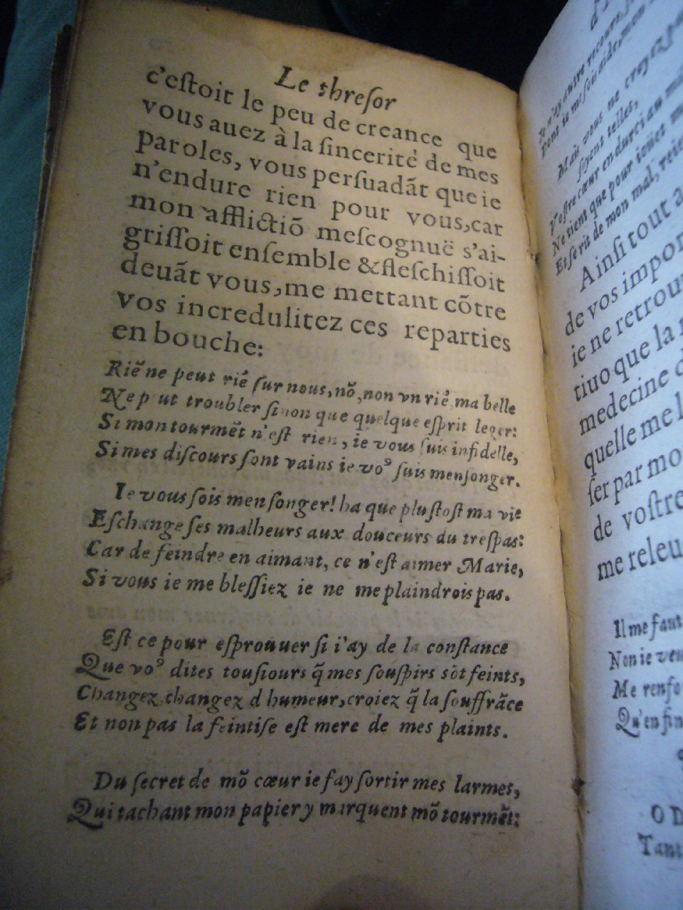 1597 - Matthieu Guillemot - Trésor d’amour - BnF Arsenal