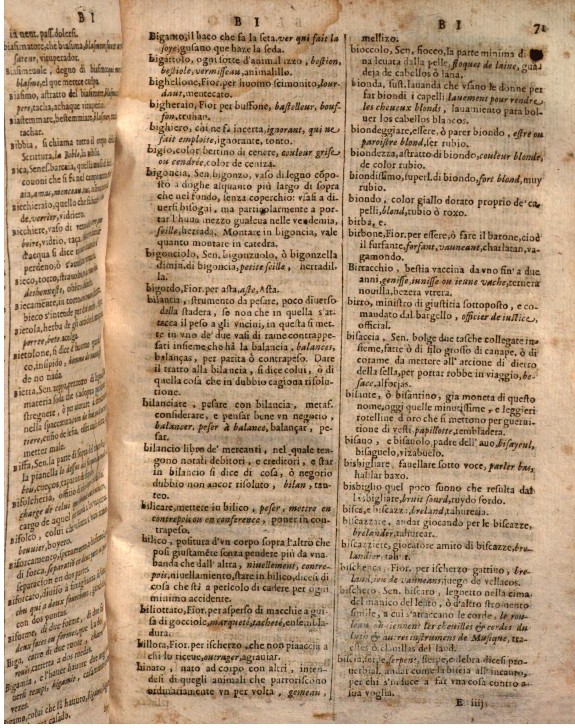 1644 - Jacques Crespin - Trésor des trois langues - Passau 1644 - Jacques Crespin - Trésor des trois langues - Passau