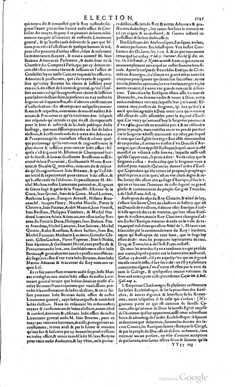 1629 - Veuve Nicolas Buon - Trésor du droit français (29620 T. 1) - BM Lyon
