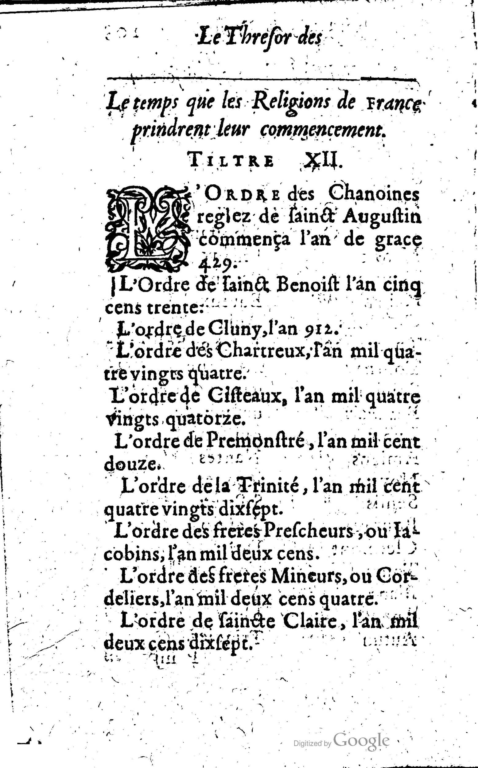 1619 - Jean Corrozet - Trésor des histoires de France - Anvers Musée Plantin-Moretus