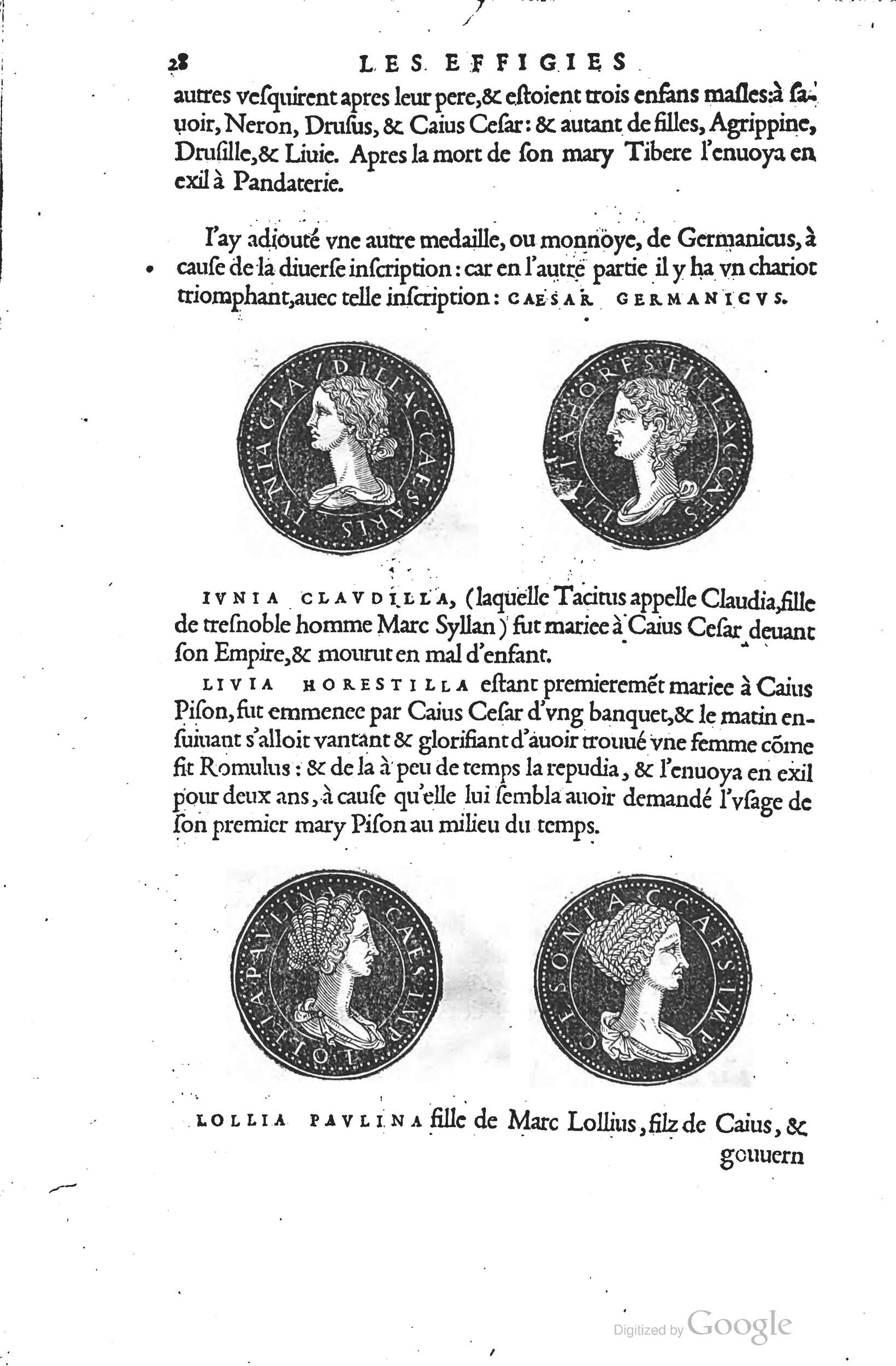 1553 - Jacopo Strada et Thomas Guérin - Épitome du Trésor des antiquités - Prague 1553 - Jacopo Strada et Thomas Guérin - Épitome du Trésor des antiquités - Prague