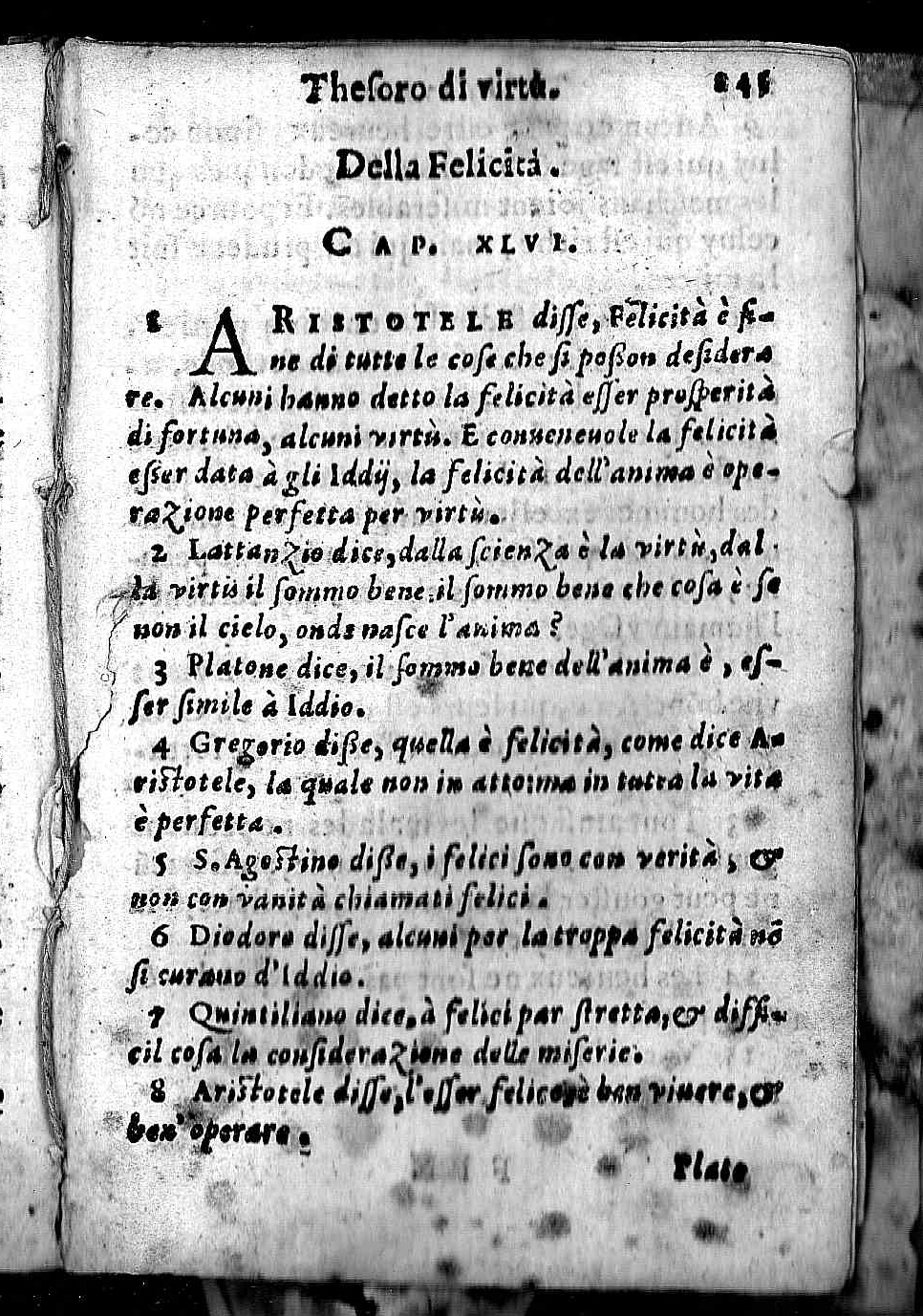 1592 - Giorgio Marescotti - Trésor de vertu - Arezzo 1592 - Giorgio Marescotti - Trésor de vertu - Arezzo