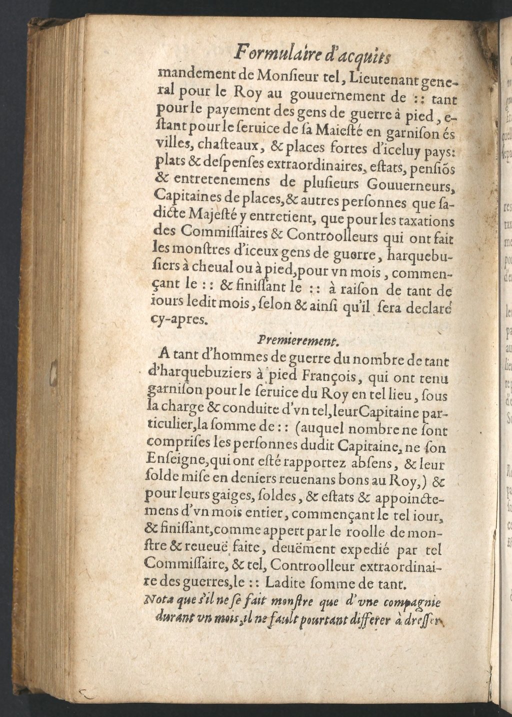 1599 - Claude de Monstr’oeil et Jean Richer - Trésor des instructions des finances - BnF 1599 - Claude de Monstr’oeil et Jean Richer - Trésor des instructions des finances - BnF