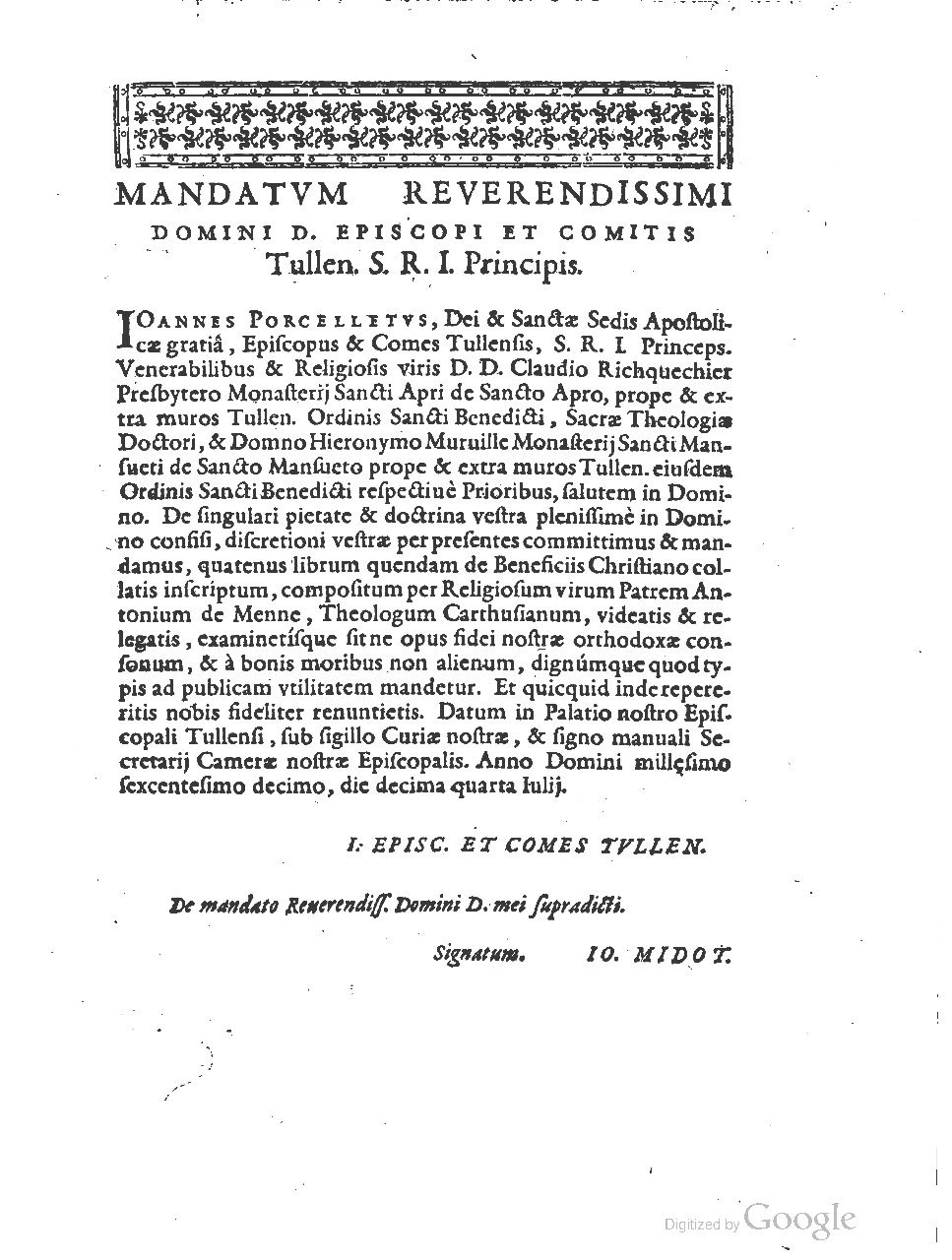 1611 - Sébastien Philippe - Trésor céleste - BSB Munich