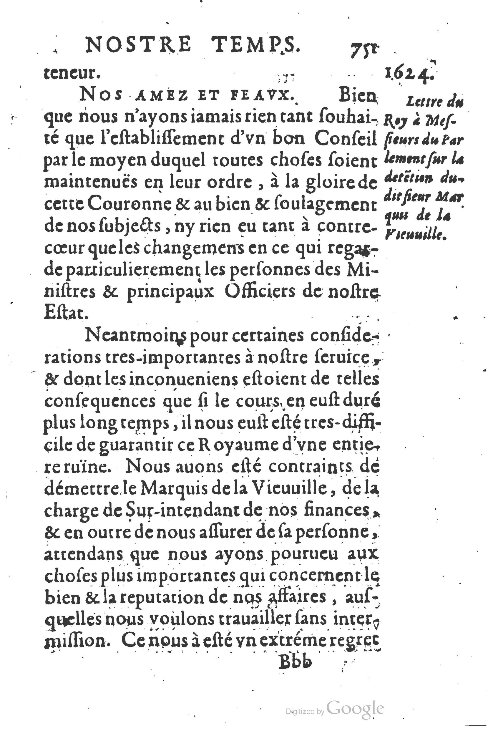 1626 - Joseph Bouillerot - Trésor de l’histoire générale de notre temps - BSB Munich