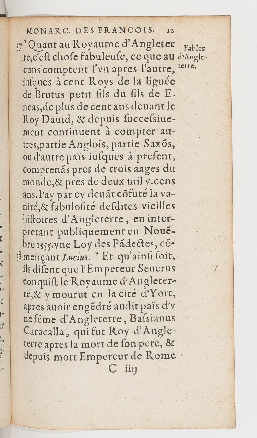 1583 - Galiot Corrozet - Trésor des histoires de France - BnF