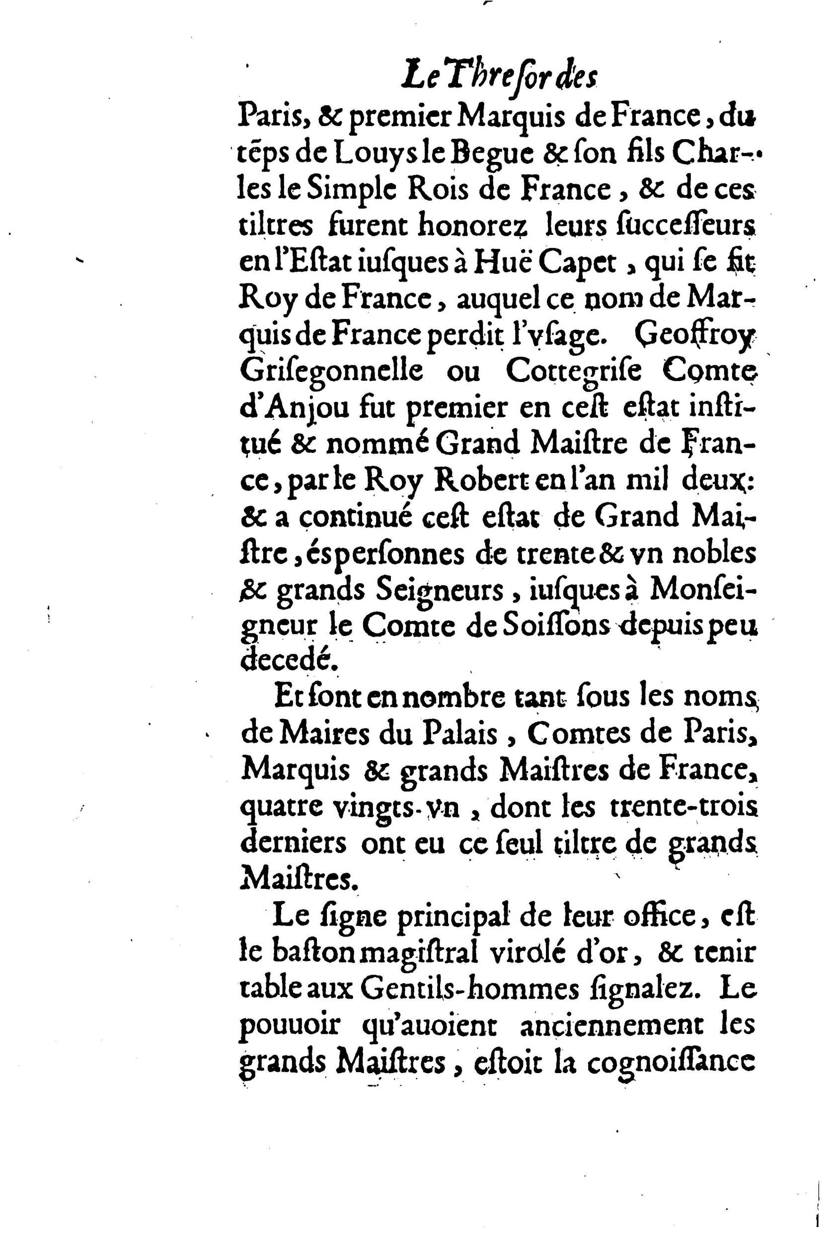 1633 - Jean Corrozet - Trésor des histoires de France - BM Lyon 1633 - Jean Corrozet - Trésor des histoires de France - BM Lyon