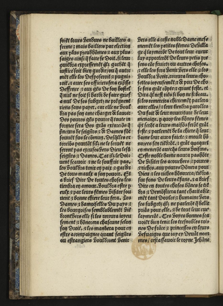 1497c. - Antoine Vérard - Trésor de la cité des  dames - Bibliothèque Mazarine