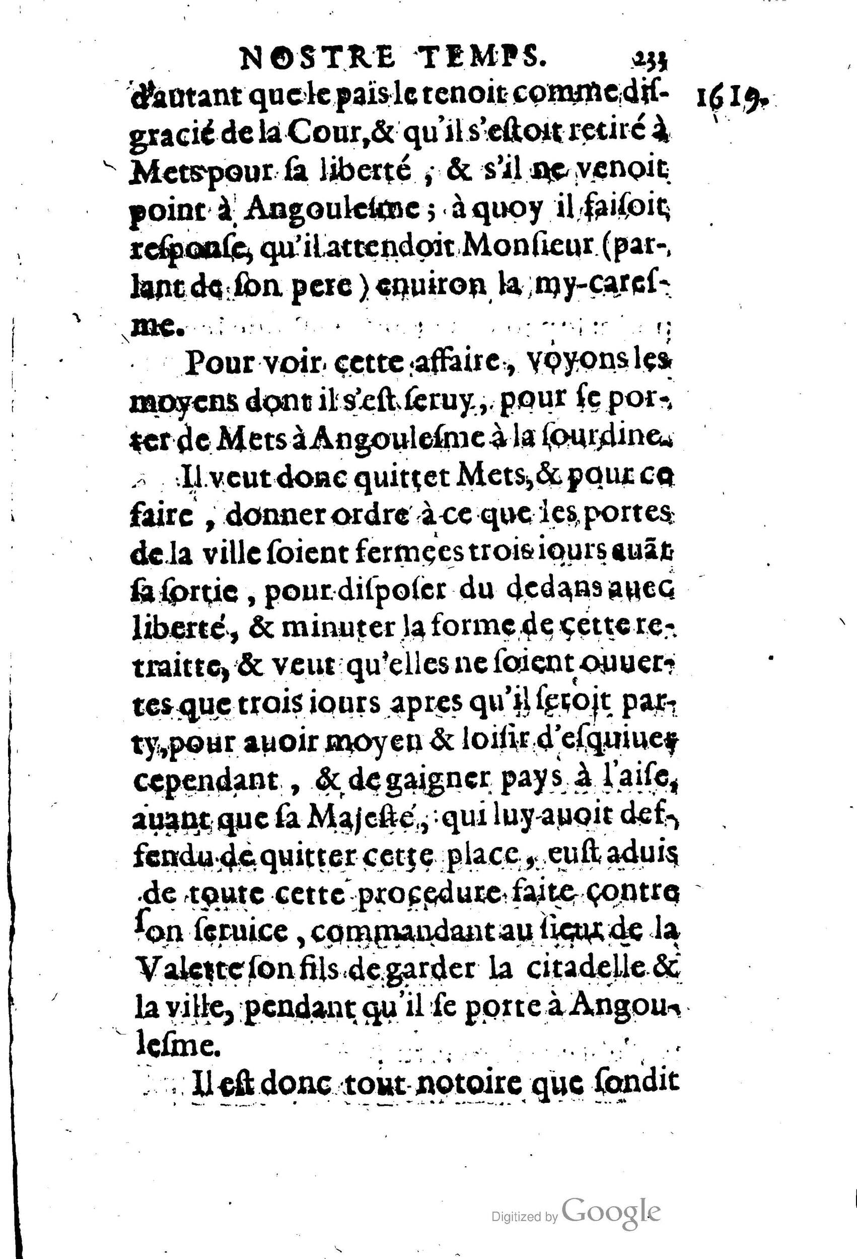 1623 - Joseph Bouillerot - Trésor de l’histoire générale de notre temps - BM Lyon 1623 - Joseph Bouillerot - Trésor de l’histoire générale de notre temps - BM Lyon