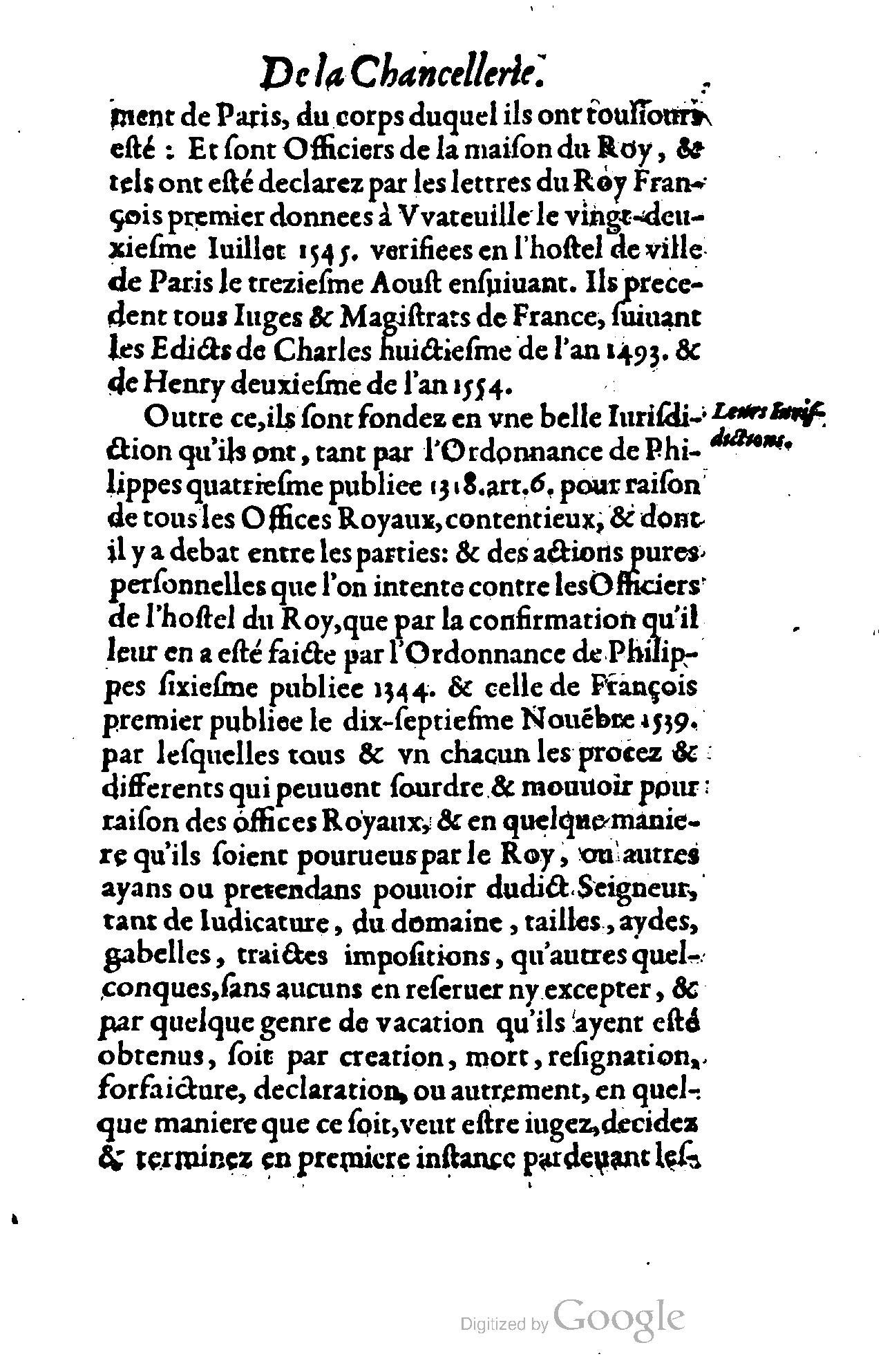 1614 - Jean Richer - Trésor du nouveau style et protocole de la chancellerie de France - BSB Munich