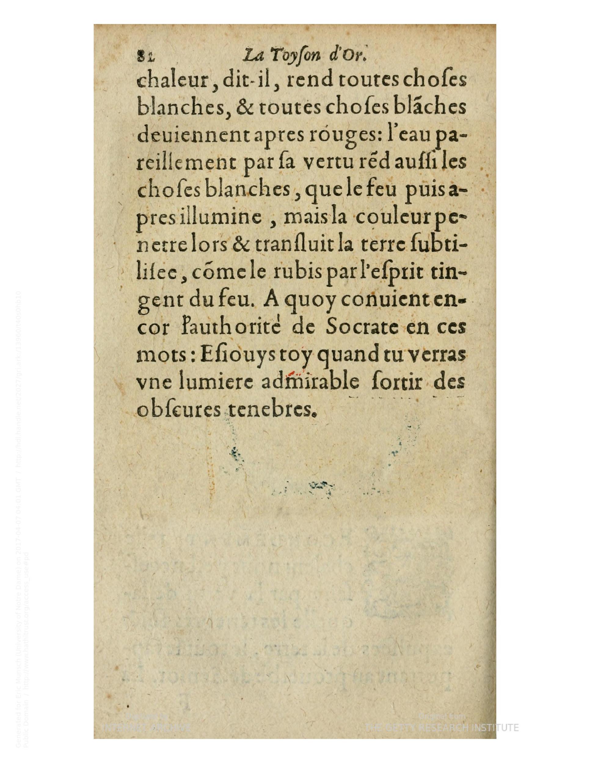 1612 - Charles Sevestre - Toison d’or ou la fleur des trésors - Getty Research Institute