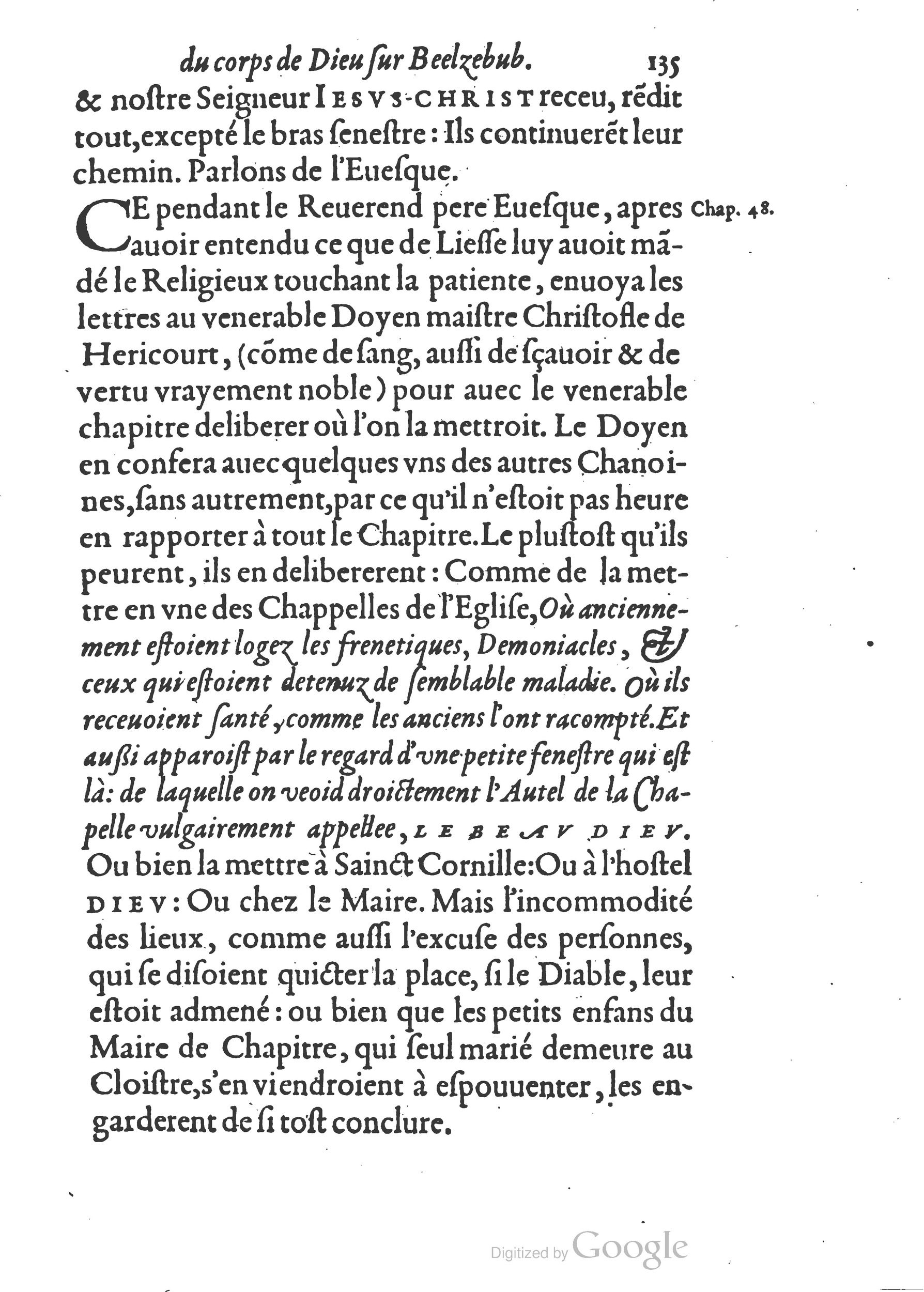 1578 - Nicolas Chesneau - Trésor et entière histoire de la triomphante victoire du corps de Dieu sur l’esprit malin - British Library 1578 - Nicolas Chesneau - Trésor et entière histoire de la triomphante victoire du corps de Dieu sur l’esprit malin - British Library