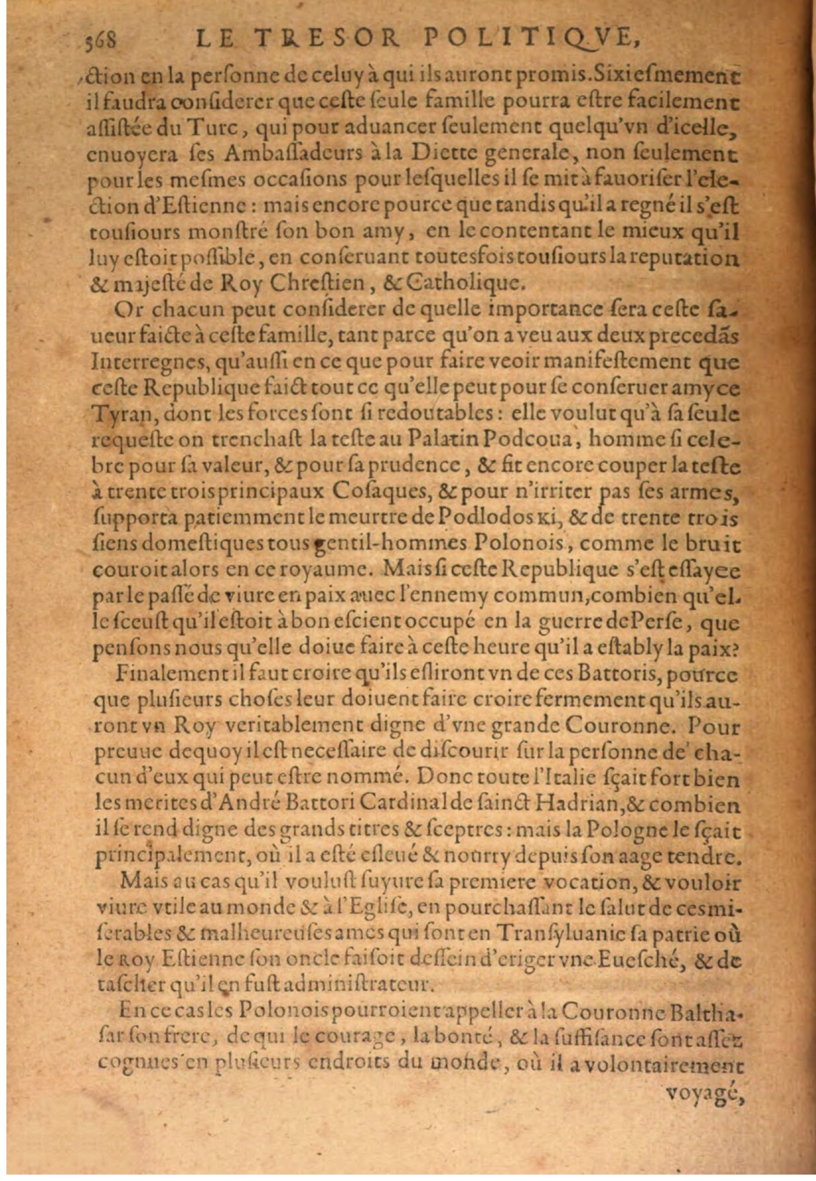 1608 - Pierre Chevalier - Trésor politique - BSB Munich