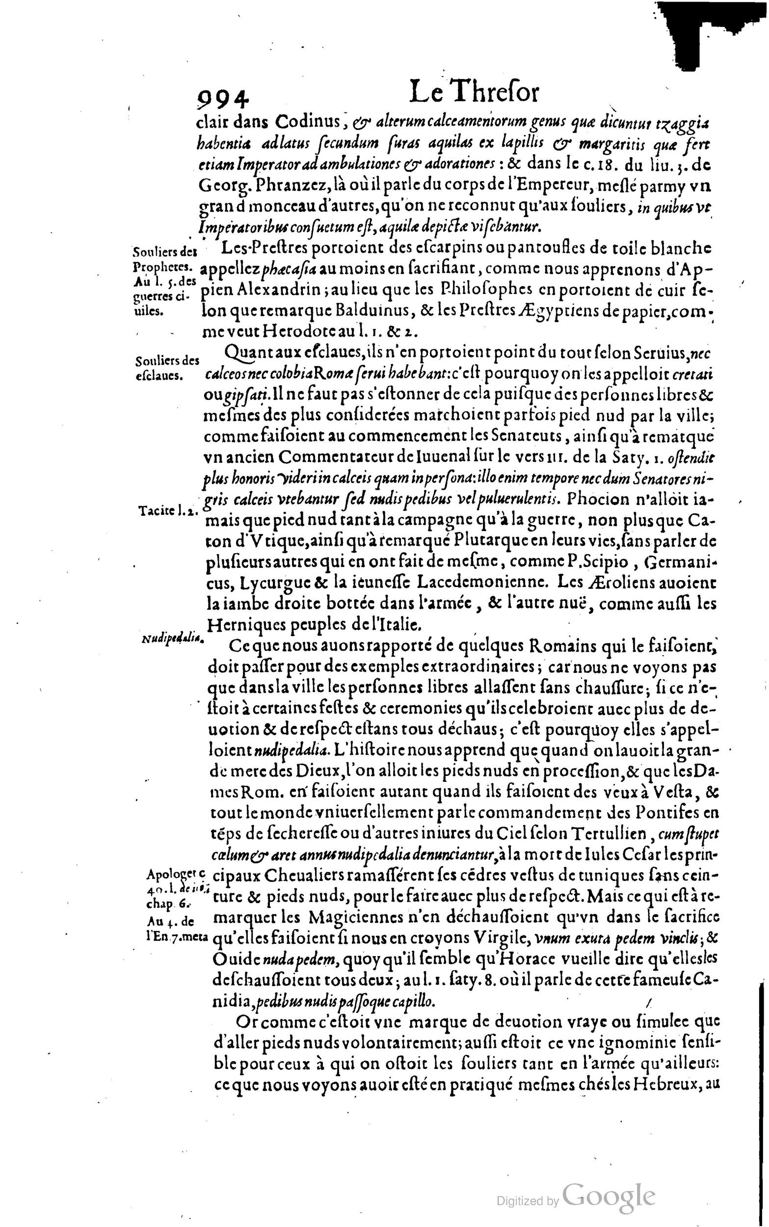 1650 - Denis Thierry - Trésor des antiquités romaines - BM Lyon