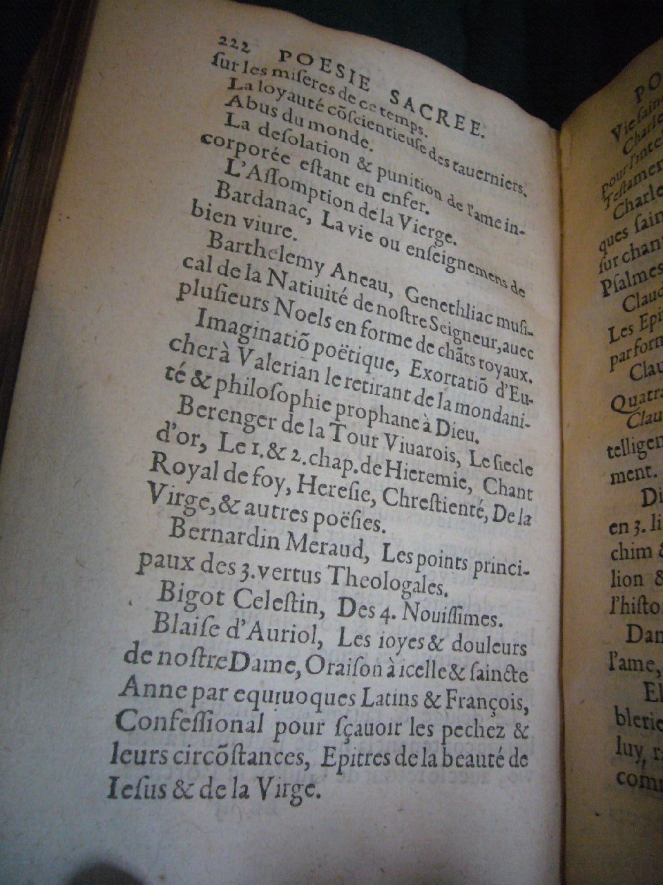 1602 - François Jacquin - Trésor des bons esprits français - BnF Arsenal