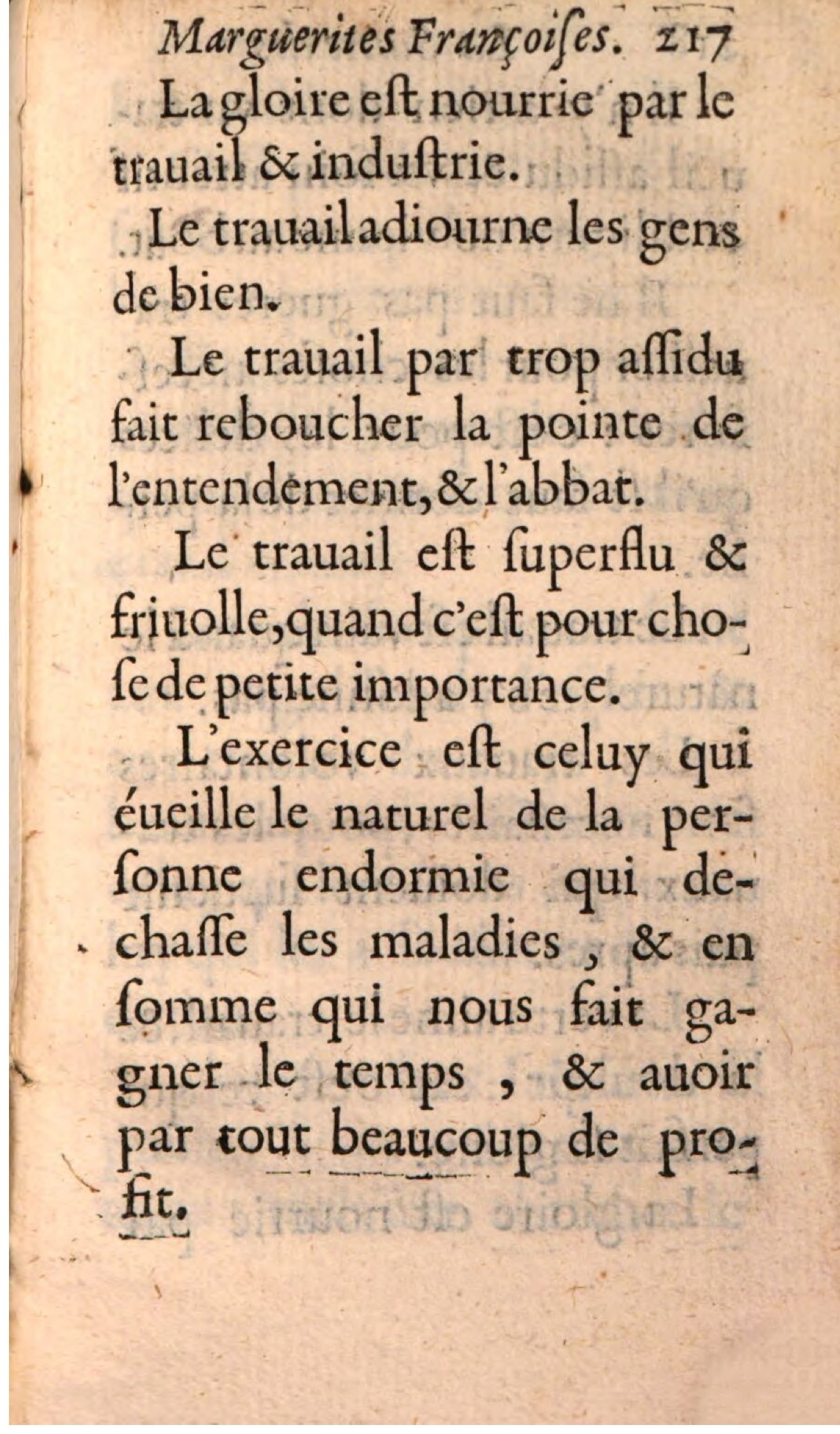 1611 - Théodore Reinsart - La Suitte des marguerites françoises, ou second thresor du bien dire - BSB Munich