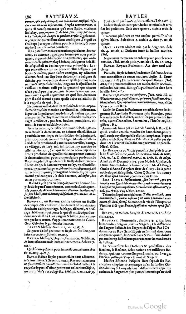 1629 - Veuve Nicolas Buon - Trésor du droit français (29620 T. 1) - BM Lyon