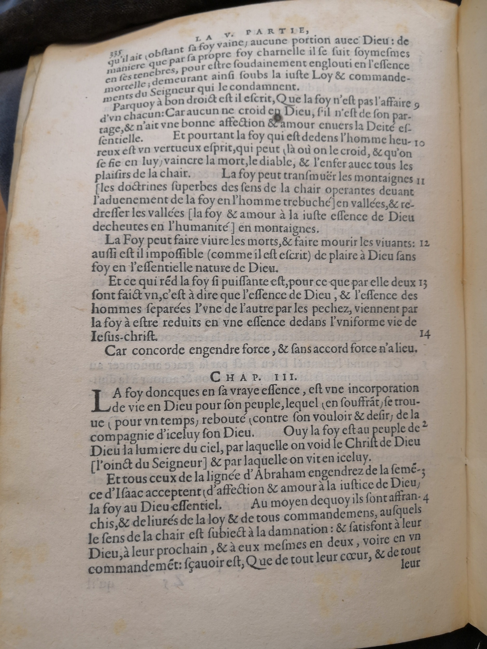 1581c. - Christophe Plantin - Le Livre des témoignages du Trésor caché au champ (Livres 2, 4, 6 et 7) - Anvers Musée Plantin Moretus