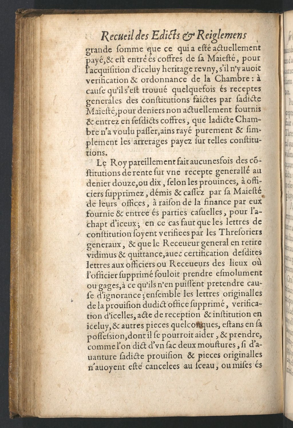 1599 - Claude de Monstr’oeil et Jean Richer - Trésor des instructions des finances - BnF