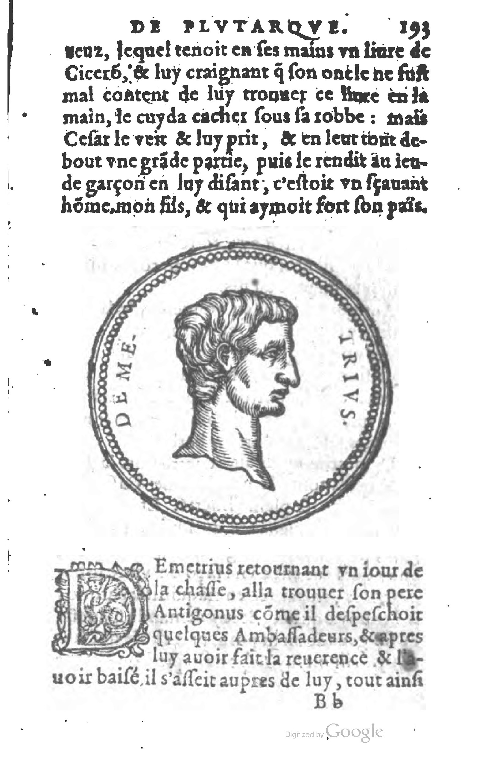 1577 - Claude Micard - Trésor des vies de Plutarque - BSB Munich 1577 - Claude Micard - Trésor des vies de Plutarque - BSB Munich